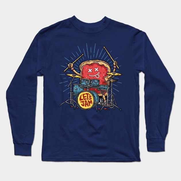 Let's Jam Long Sleeve T-Shirt by Spectre84